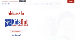Desktop Screenshot of kidsout.org.uk