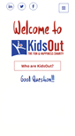 Mobile Screenshot of kidsout.org.uk